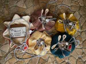 Pochette à savon bourse